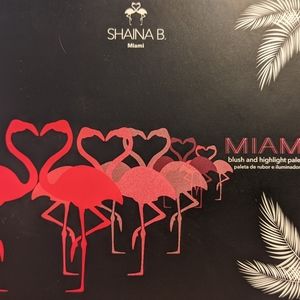 Shaina B Miami blush & highlight pallette
